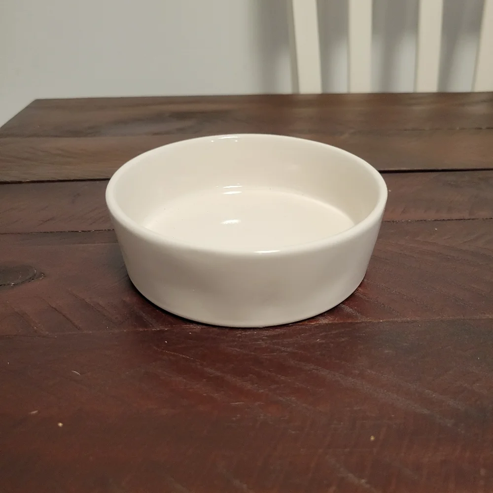 Rae Dunn Small LOVE pet bowl